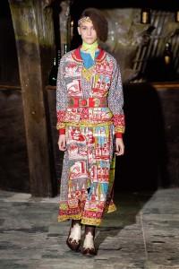 Manish Arora, Female model catwalking during the Paris womenswear fashion shows, winter 2016 - 2017, Women ready to wear, France